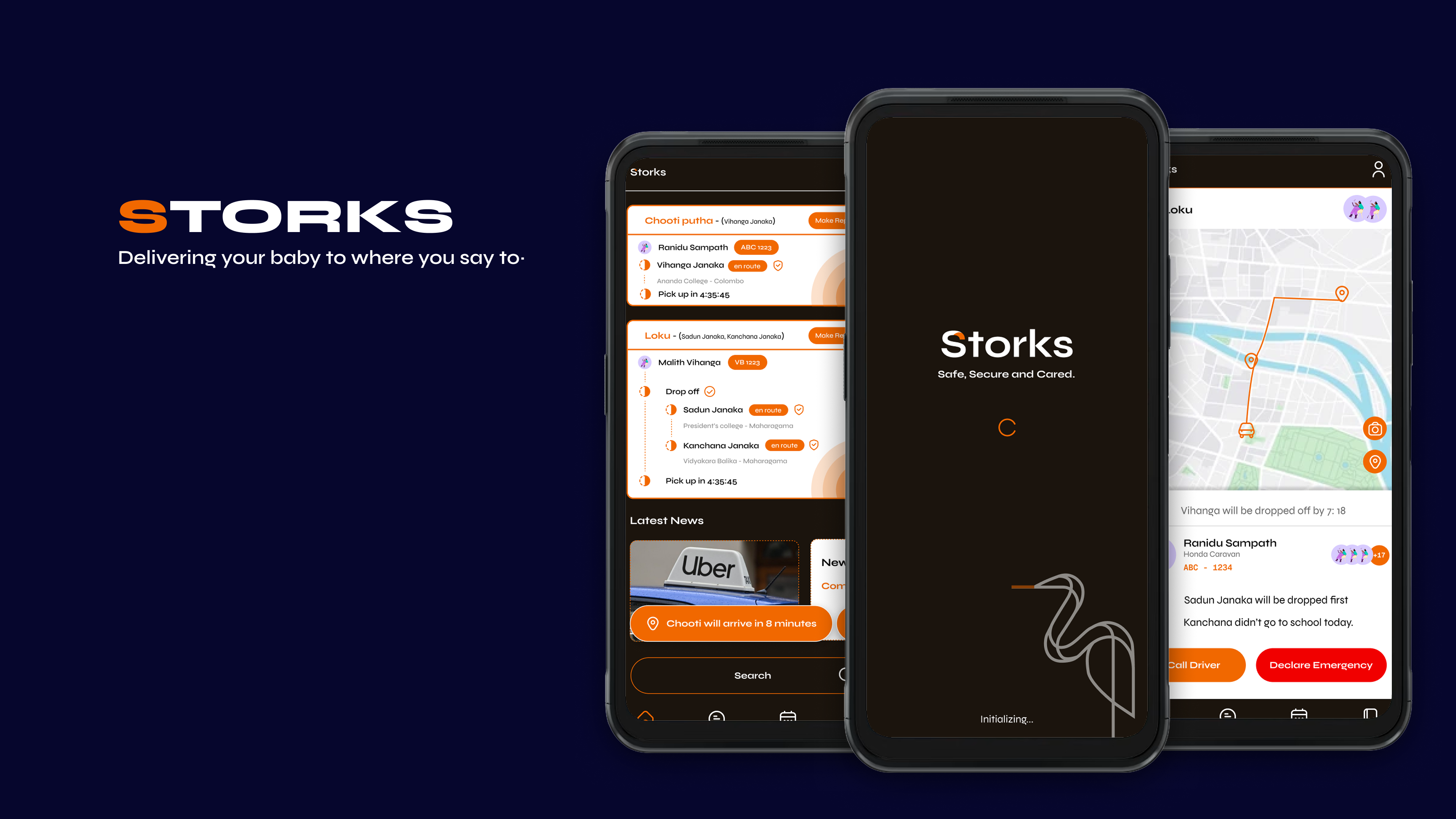Storks Splash Art - Storks: Secure Ride for your precious~